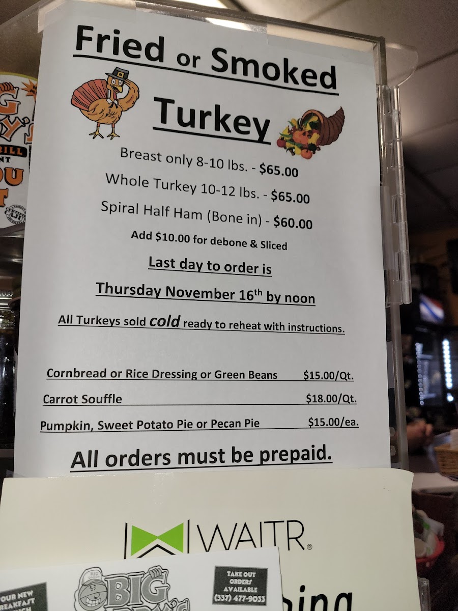 Big Daddy's Sports Grill Menu - Image 5